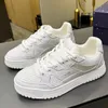 new arrive women and men thick sole trainers runway designer hot sale lace up couples outside walking running flat causal sneakers unisex size