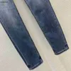 Marka dżinsów Kobiety Designer Designer Pants Elastic Botton Fashion Logo Denims Pants Woman Denims Spodery 23 marca