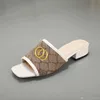 2024 Designer Sandaler Kvinnor tofflor Slides Pool Pillow Luxurys Shoes Flora Slides gummisole macaron präglade bilder sommar plattskor avslappnad strandstorlek 35-42