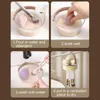 1pcs Makeup Brush Cleaners 3 In 1 Makeup Brush Cleaner Makeup Brush Cleaning Tool Organizer For Storage And Air Drying Accory 05b6#