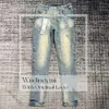 Designer Jeans Mens Purple Jeans Denim Trousers Fashion Pants High-end Quality Straight Design Retro Streetwear Casual Sweatpants Joggers Pant Washed Old Jeans 39