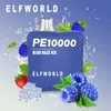 Original Elfworld PE10000 10000 puffs engångsvapspenna e cigarettinladdningsbart batterimesh spole 10k 18 ml Förspillad vagn POD 22 Flavors Elf World Elfbar Pi 10000