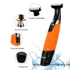 Épilators Hair Clipper Beard Trimmer pour hommes Rasoir électrique Razor Machine de coupe USB USB RECHARGable Lithium Batter