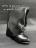 Boots Genuine Leather High Heel Fold Knee Shoe Lock Style Luxury Design shoe size 35-43