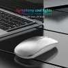 Myszy Ryra 2.4G Bezprzewodowe myszy ciche ładowne myszy PC Bluetooth bezprzewodowe mysz ładująca Luminous USB przenośna mysz