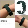 Garmin Vivoactive를위한 시계 밴드 Slim Silicone 스트랩 3 4 HR 밴드 SQ Active Move Venu 2 Plus Bracelet Watchband 20mm 22mm