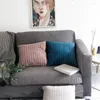 Travesseiro 2024 Capa Quadrada Caso Decorativo Cojines Peneirar Pleat Velvet Art Design Coussin Sofá Cadeira Assento