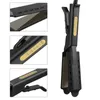 Wide Plate Flat Iron Professional Eloy Hair Artile Temperaturjusterbar rätning Venting Styling Tool 240306