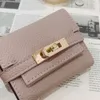 2024 Fashion Card Bag Organ Bag Small Money Clip Academy Style Fashion Zero Wallet