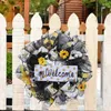 Decorative Flowers Holiday Party Flower Hoop Wreath Circlets