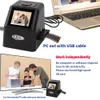 Tragbarer 22-Megapixel-Negativfilmscanner, 35-mm-Diakonverter, digitaler Bildbetrachter mit integrierter 24-Zoll-LCD-Bearbeitungssoftware 240318