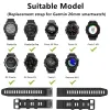 Tillbehör Watch Band för Garmin Fenix ​​6x/7x/Tactix Delta Solar 26mm Silikon Quick Fit -rem för Garmin Fenix ​​6x Pro Arvband Hållbart