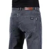 LEE elastic jeans for mens loose straight casual pants for spring and autumn construction site work mens wear-resistant work