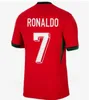 FANS Player Soccer Jerseys Ronaldo 2023 2024 Accueil 23 24 CR7 DANILO Hommes Football Shiirt Enfants Portugal BRUNO FERNANDES JOAO FELIX RUBEN RAFA LEAO 999