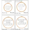 10pcs/lot Dia 3-12inch Round Wooden Beech Cross Frame Hoops Craft Embroidery Tools (9 Size Options)