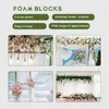 Fleurs décoratives Floral Supply Online - Grand support de cage à fleurs avec mousse pour fleurs fraîches.(Paquet de 1)