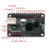 Oyunlar Kablosuz Arcade Oyun Denetleyicisi Gamepad Kopyala Sanwa Joystick Button USB Enkoder PS PS3 için DIY Kiti DIY Kit