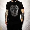 T-shirts hommes PP T-shirt PLEIN HOT DRILL ULLOVER Nouveau Punk Design Mens Hot Mens Street Fashion 058 J240322