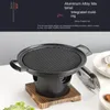 Portable Outdoor Home Barbecue OvenCharcoal Mini Camping and Picnicking Convenient for Travel Safe to Use 240314