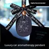 Car Air Freshener Car perfume Diffuser with Engish Pearl Lime Basil Pomegranate and Wild Refil - Natural Fragrance Car perfume Pendant 24323