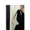 Crossbody Bag New Counter Quality Fashion Small Sier Dingdang Bag Spicy Girl Underarm Shoulder New Trendy and Fashionable Handbag Premium Square Bag