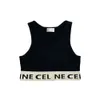 Haut T-shirt Récolte Mode Goutte Épaule Dos Coeur Décontracté Sans Manches Confortable Chemise Haute Couleur Unie Gilet Sexy Tenue De Femme