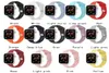 Bracelet pour Apple Watch Bracelet Sport Silicone 38mm 42mm iWatch 4 bandes 44mm 40mm ceinture Bracelet correa Apple watch 5 4 3 2 accessoires 7000276