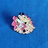 PowerPuff Girls Badge Cute Anime Movies Games Hard Emamel Pins Samla tecknad brosch ryggsäck hattväska krage lapel märken 1311