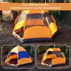 Tents and Shelters Tent Automatic Dome Shelter Waterproof Windbreaker Tourist 3x for Fishing Large Camping Hexagonal Living Shell Hiking Tent 240322