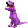 T-Rex Inflatable Dinosaur Costumes Suit Dress Anime Party Cosplay Carnival Halloween Costume For Adults Kids