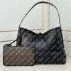 Explosion hot Sac à main CarryAll MM M25143 pour femme Cuir d'agneau noir Poche intérieure zippée Quincaillerie finition palladium polie Grande pièce Cool Cuir d'agneau ultra doux