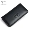 Sacchi känguru plånbok herr lång affär trend blixtlås handväska multifunktionell