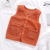 Gilet pour enfants, polaire printemps-automne, cardigan pour bébé en bas âge, garçons et filles pour la chaleur