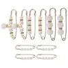 Brooches 10 Pcs Brooch To Prevent Exposure Buckle Adjust Skirt Trousers Waist Size Safety Pin For Pants Clothes Women Dress