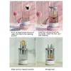 3-i-1 automatisk sminkborste rengöring och torkstativ laddningsbar elektrisk sminkborste rengöringsmaskin kosmetisk makeupverktyg B79s#