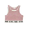 Top T-shirt Crop Fashion Drop spalla posteriore Heart Casual senza maniche Comoda maglietta top Tinta unita Gilet Abbigliamento donna sexy