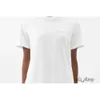 T-shirt da donna versione alta Camicia estiva di design Stampa fragola T-shirt casual a maniche corte in cotone sciolto girocollo per donna 5910
