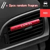 Car Air Freshener Car ventilation fresh air conditioning clip diffuser perfume suitable for Lancia ypsilon delta musa nera theme STRATOS Phedra accessories 24323