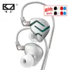 Headphones KZ ZES Electrostatic and Dynamic Drive Earphones Hybrid Drive Hifi Sport Game Headsets Micphones Earphones KZ EDX ZSN ZEX PRO