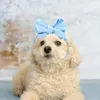 Dog Apparel 2 Pcs Pet Hat Headwear Costume Accessories Hair Clips Po Decorative Bow Polyester Prop Barrettes