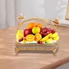 Piatti Cesto di frutta Organizzatore da tavolo Reception Ciotola da portata Caramelle Snack Vassoi Contenitore per feste Matrimoni Cucina Agriturismo Decorativo