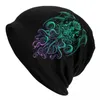Bérets horreur Cthulhu Lovecraft monstre Skullies bonnets casquettes unisexe hiver chaud tricot chapeau adulte Bonnet chapeaux casquette de Ski
