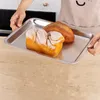 Stainless Steel NonStick Baking Loaf Pans Rectangle Fruit Food Storage Trays Plate Steamed Sausage Dishes Bakeware Kitchen Tool 240318