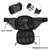 Packs Tactical Pouch Molle System Nylon Military Chest Bag Holster Magazine Cases Soft Back Breathable Hunting Accessori Waist Bag