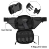 Packs Tactical Pouch Molle System Nylon Military Chest Sac Holster Magazine Cas Soft Back Breathable Hunting Accessori Sac à taille