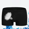 Cuecas masculinas de seda gelo boxer shorts legal respirável roupa interior sexy verão fino sólido calcinha meninos confortável pele amigável a5