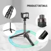 Monopods Telesin Selfie Stick mit drahtloser Bluetooth Fernbedienung Monopod -Stativ für Telefone Gopro Hero 10 GoPro 9 8 Max -Verlängerungsstange