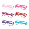 Party Favor Solglasögon Uni Rivet Retro Color Punk Geek Style Clear Lens Glasögon T2C5152 Drop Delivery Home Garden Festive Supplies Eve Dhhui