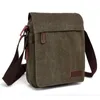 Casual Handbag Single Shoulder Bags Vintage Canvas Fashion Zipper Ipad Bag Cellphone bag Messenger Bags Tote 240313