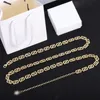 Designer Labyrinth Waist Chain Womens Vintage Gold Chains Belts Casual Waist Band Fashion Characters Pendant Waistband Luxury Alloy Metal Girdle Chain Belt